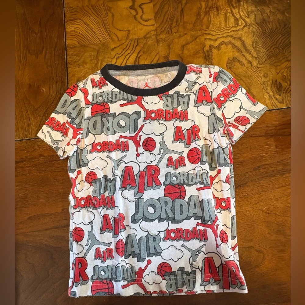 Jordan Kids Graphic Set - Red and Gray